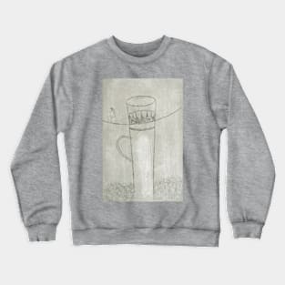 Circus stunt by a king Crewneck Sweatshirt